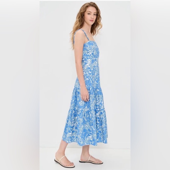 NWT O.P.T Dagney Cotton Midi Dress, Size 8 - Picture 3 of 16